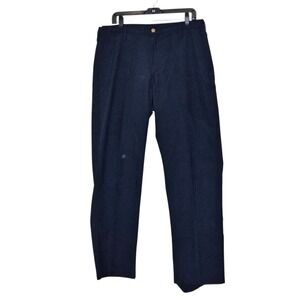 Workrite‎ Nomex FR Frie Resistant Gold Standard Men's Navy Blue Work Pants 36